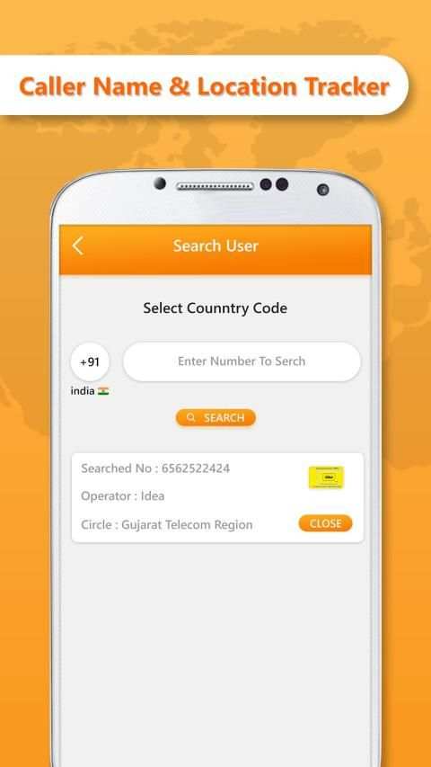 Caller ID & Free Mobile Number Locator скриншот 1