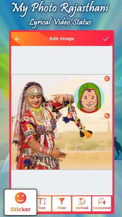 My Photo Rajasthani Lyrical Video Status screenshot 5