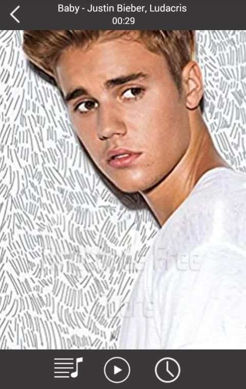 Justin Bieber Ringtones Free स्क्रीनशॉट 1