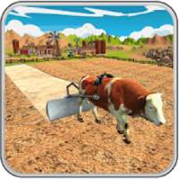 Bull Farming Village Farm 3D