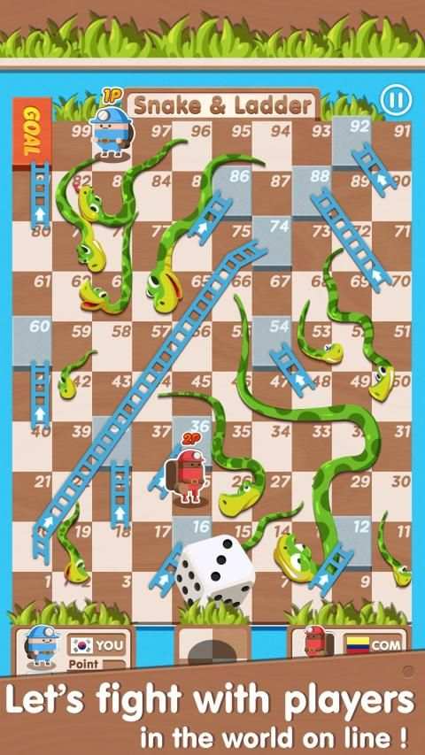 Snakes and Ladders Deluxe(Fun game) screenshot 2