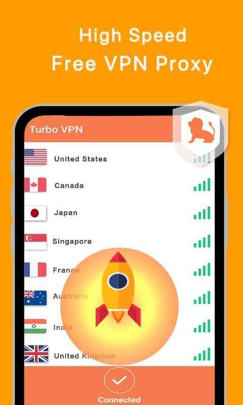 HOT Turbo VPN-Secure VPN&Free VPN Unlimited Proxy screenshot 1