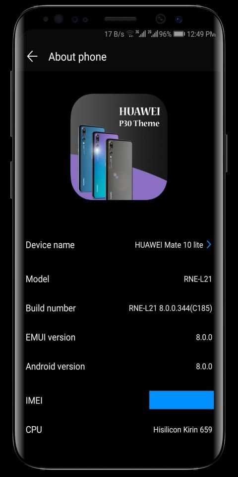 P30 Dark Theme for Huawei screenshot 5
