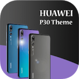 ikon P30 Dark Theme for Huawei