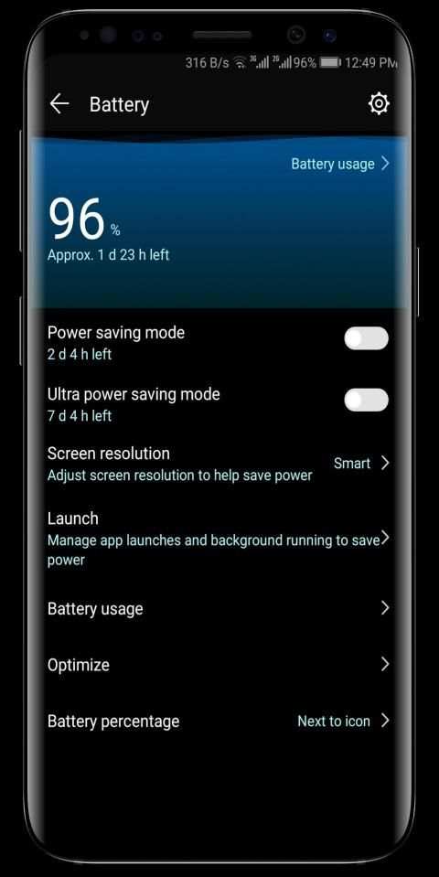 P30 Dark Theme for Huawei screenshot 3