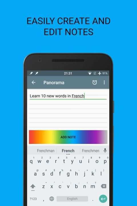 Panorama Notes स्क्रीनशॉट 2