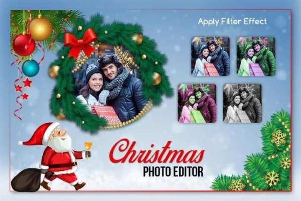 Christmas Photo Editor 2019 : Photo Frame स्क्रीनशॉट 3