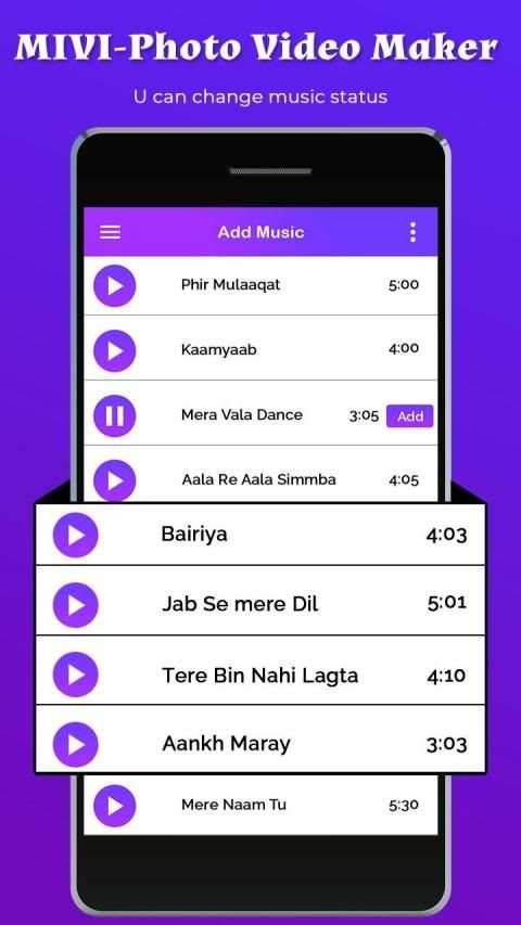 MIVI-Photo Video Maker screenshot 1