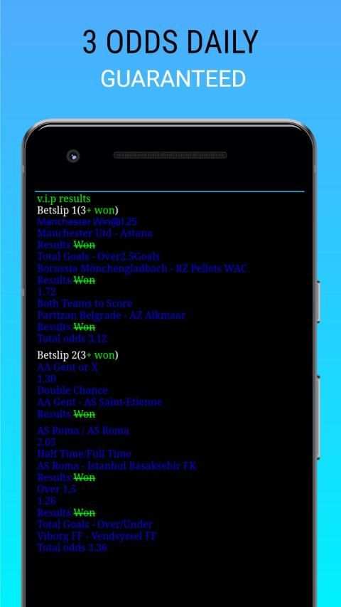 Oddstar VIP :DAILY Betting TIPS and PREDICTIONS screenshot 8