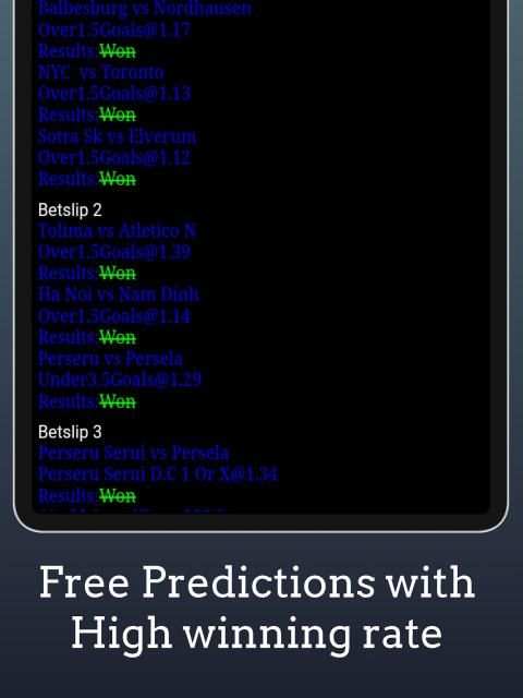 Oddstar VIP :DAILY Betting TIPS and PREDICTIONS screenshot 2
