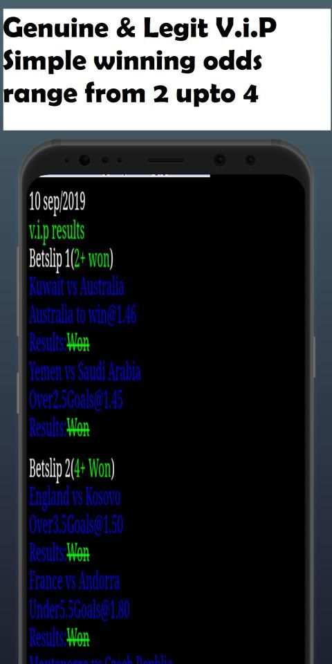 Oddstar VIP :DAILY Betting TIPS and PREDICTIONS screenshot 4