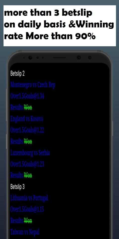 Oddstar VIP :DAILY Betting TIPS and PREDICTIONS screenshot 5