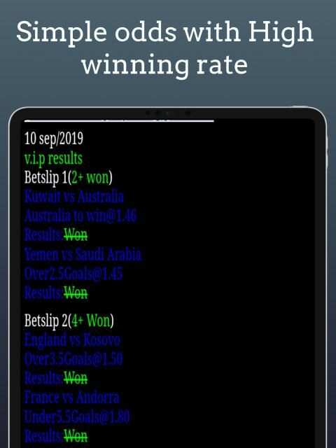Oddstar VIP :DAILY Betting TIPS and PREDICTIONS screenshot 1