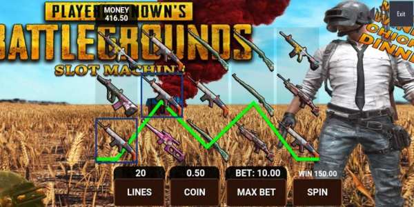 PUBG SLOTS MACHINE स्क्रीनशॉट 1