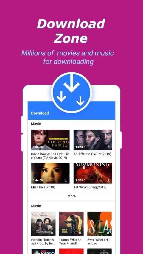 Download Manager - Video, Music, Files screenshot 3
