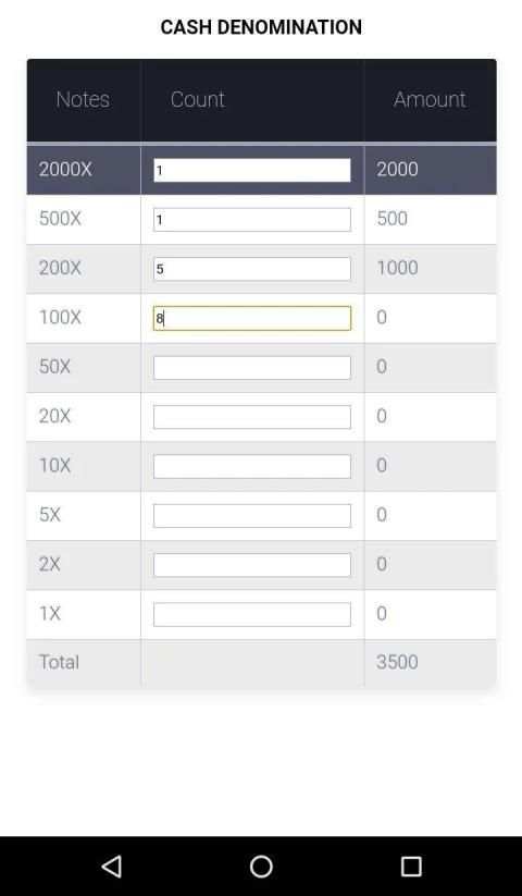 CASH DENOMINATOR screenshot 2