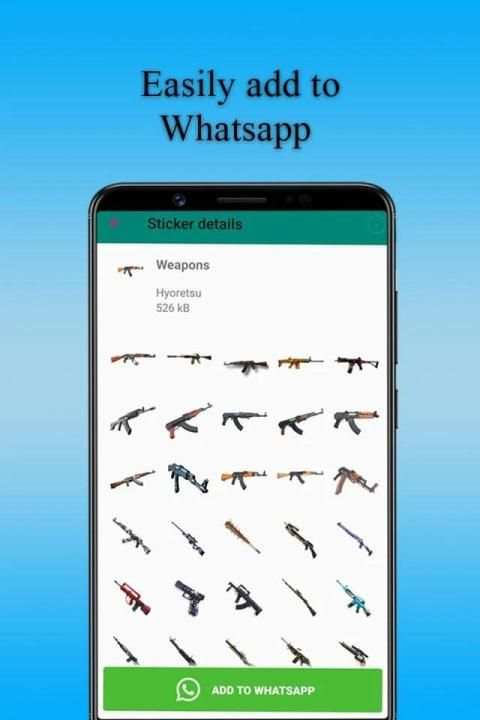 WhatsApp Sticker for Freefire & Pubg screenshot 3