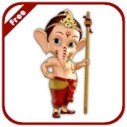 WA Sticker Ganesh : Bal Ganehsha