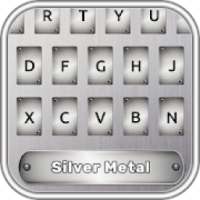 Silver Metal Keyboard