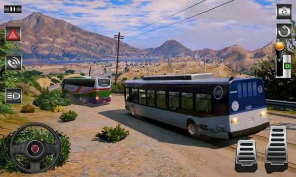 Bus Driver Driving Simulator - Hill Climbing Sim screenshot 1