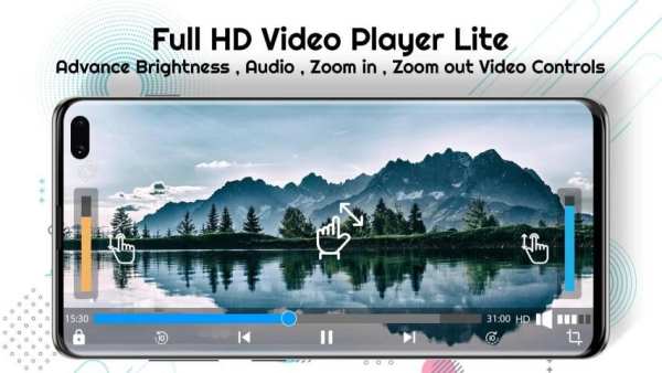 Full HD Video Player Lite स्क्रीनशॉट 2