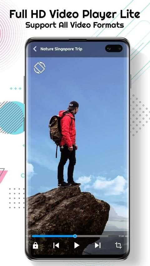 Full HD Video Player Lite स्क्रीनशॉट 5