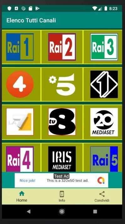 TV Italiane in Chiaro 2 تصوير الشاشة