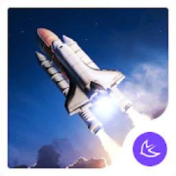 Rocket Sky Space-APUS Launcher stylish theme