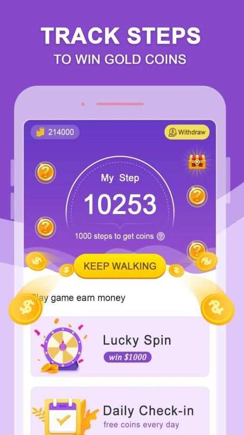 Cash Walking - Earn reward every step screenshot 4