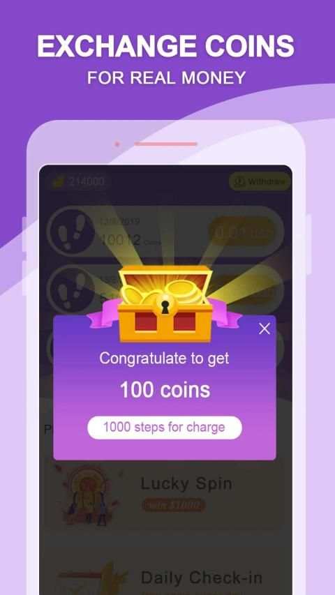 Cash Walking - Earn reward every step screenshot 3
