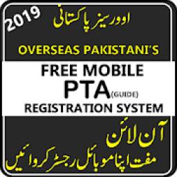 Guidelines for PTA Mobile Registration overseas