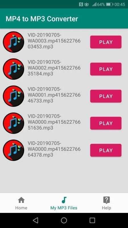 MP4 to MP3 Converter : Fast Video Music Converter screenshot 1