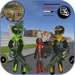 Stickman Rope Hero-Climbing Vice Hero Smulator fre आइकन