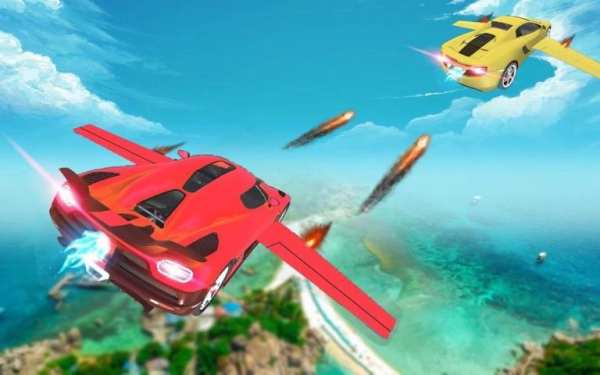 Real Flying Car Simulator Driving Challenge स्क्रीनशॉट 1