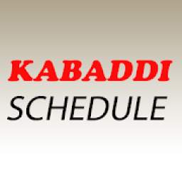 Kabaddi Schedule 2019 (Points Table and Squad)