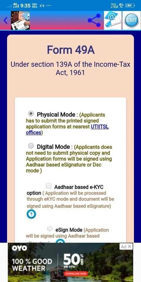 Apply Pan & Adhaar Card ( Online Pan & Adhaar ) screenshot 1
