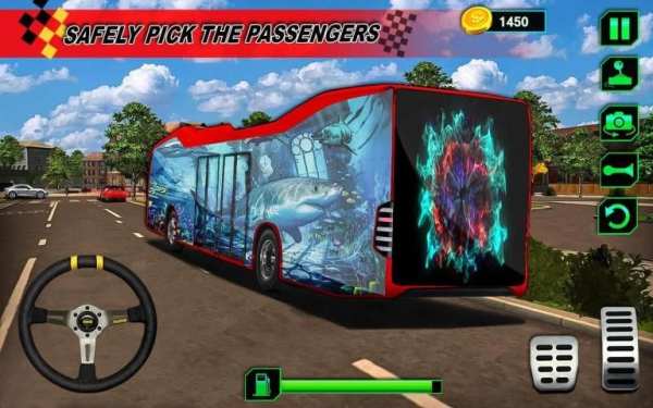 LCD Future Bus Driving Simulator: Bus Games 2019 screenshot 4