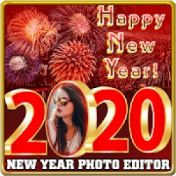 New Year Photo Editor 2020 आइकन