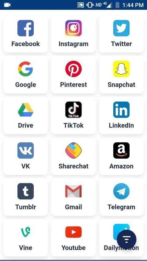 All In One Social Media screenshot 2