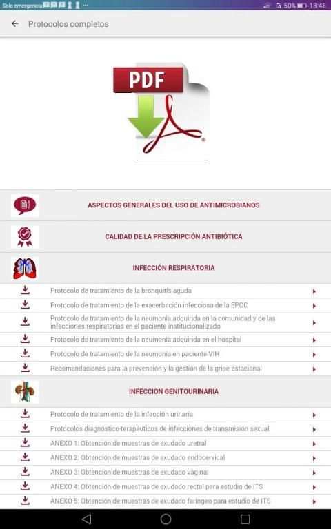 Guía Terapéutica Antibiótica screenshot 4