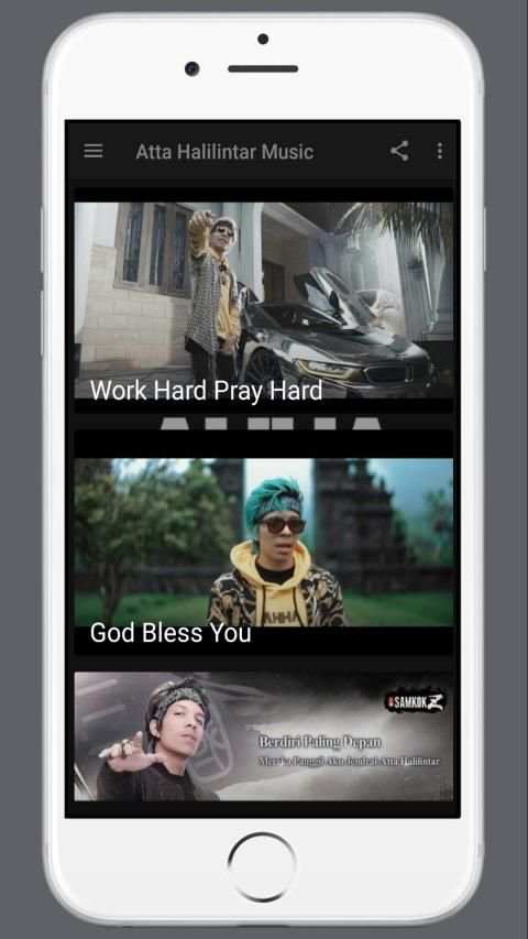 Atta Halilintar Mp3 Music Hits screenshot 1