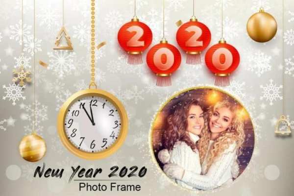 Happy New Year Photo Frame 2020 : Photo Editor screenshot 5