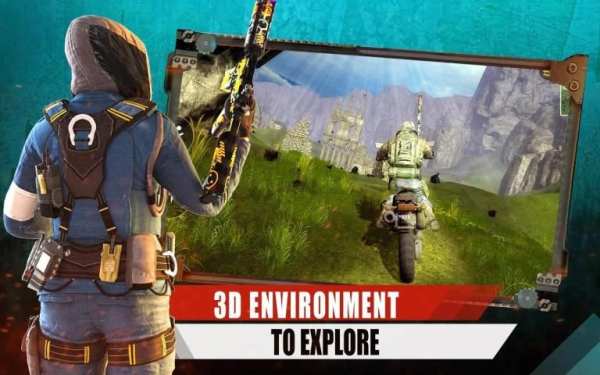 Squad Free Fire Epic Survival Battlegrounds 3D screenshot 1