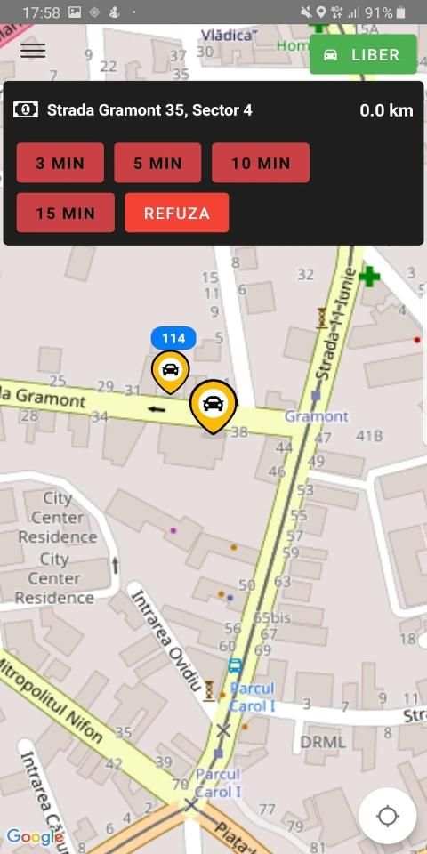 Taxi TTX Sofer screenshot 2