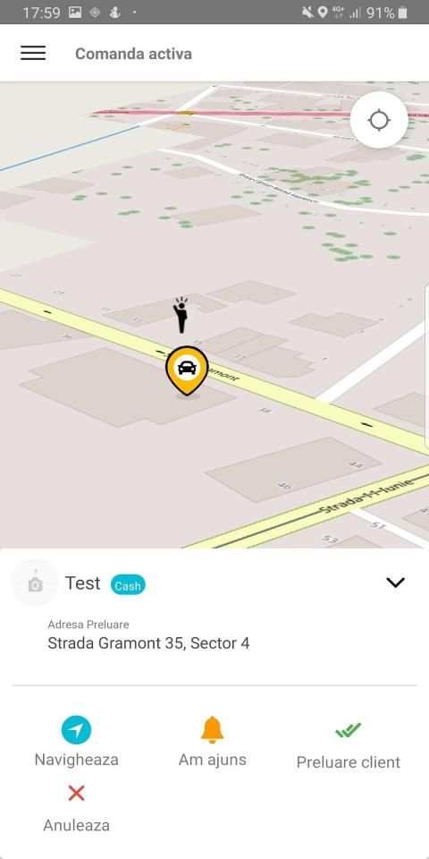 Taxi TTX Sofer screenshot 1