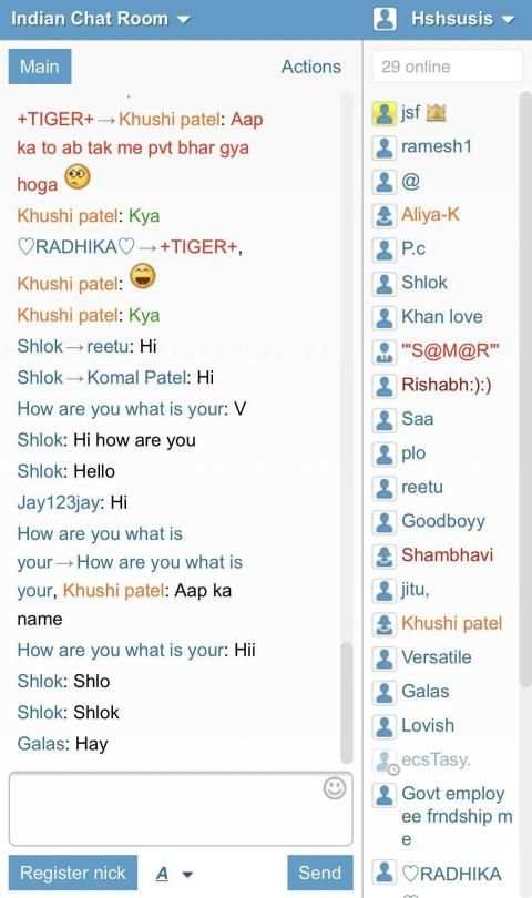 ChatRoom - Free online android chatroom screenshot 5
