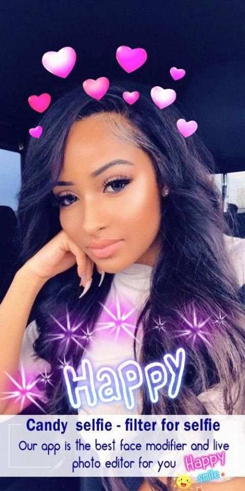 Candy Selfie – Filter For Selfie screenshot 1