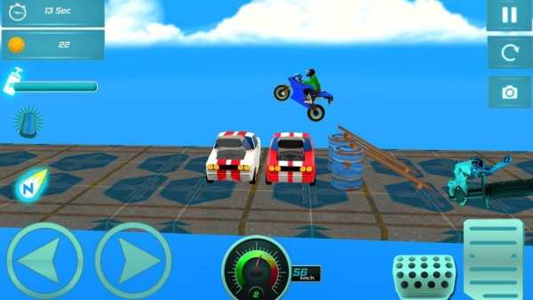 Extreme GT Bike Stunts: Mega Ramp Racing Game स्क्रीनशॉट 5