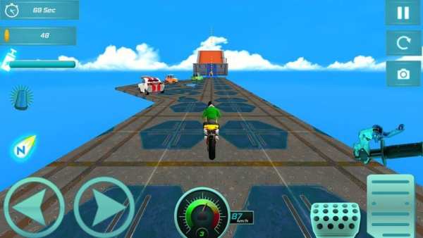 Extreme GT Bike Stunts: Mega Ramp Racing Game स्क्रीनशॉट 4