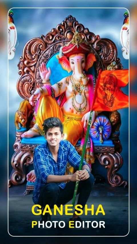 Ganesh Photo Editor 2019 स्क्रीनशॉट 2